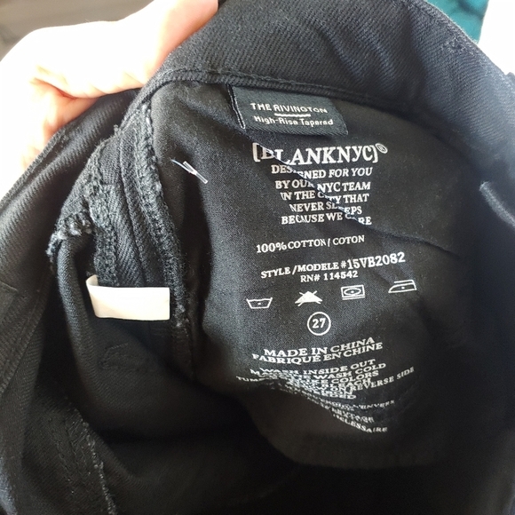 Blank NYC | The Rivington High Rise straight Jeans - Picture 6 of 6